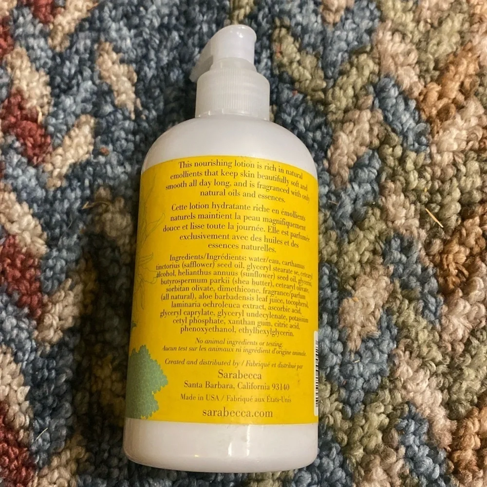 2/$20.  Sarabecca Lotion Bundle Netoli Moisturizing Haba